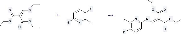 Uses of 2-Pyridinamine, 5-fluoro-6-methyl-.